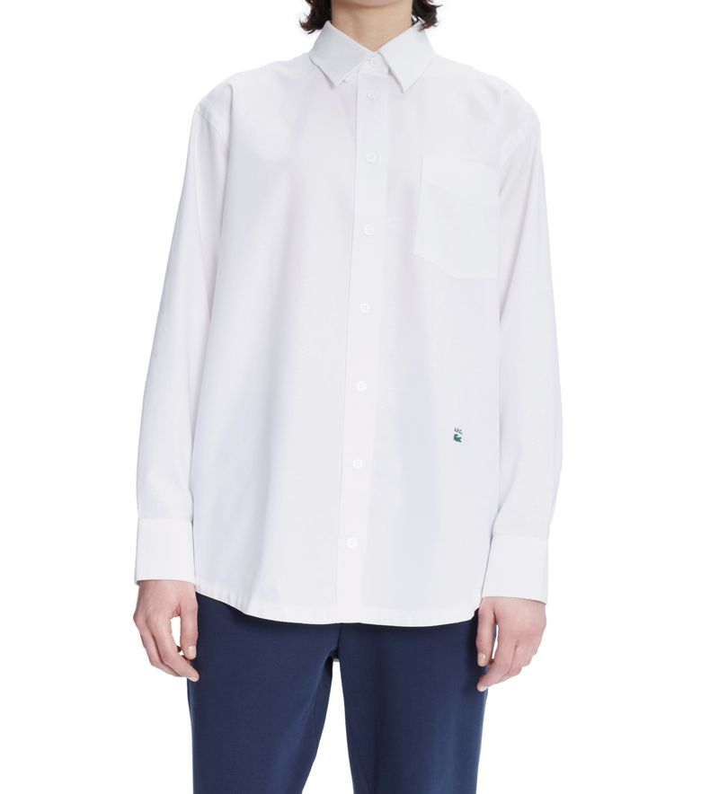 Women's classic shirt A.P.C. Lacoste WHITE