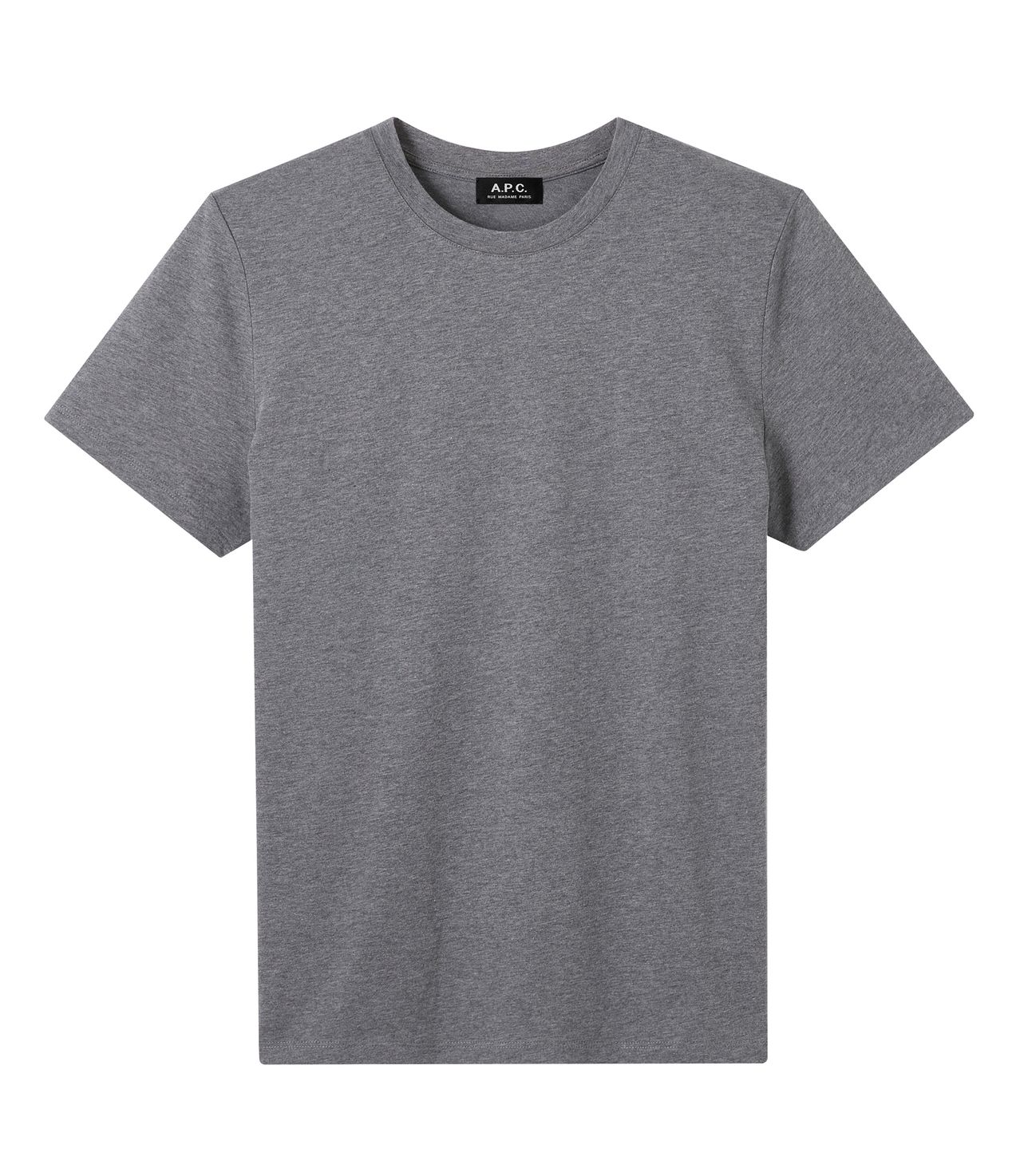 T-Shirt Jimmy GRIS CLAIR CHINé APC