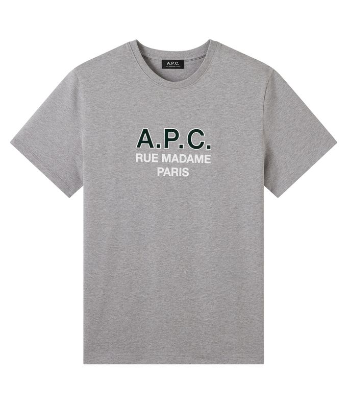 a.p.c. madame t-shirt h heather grey