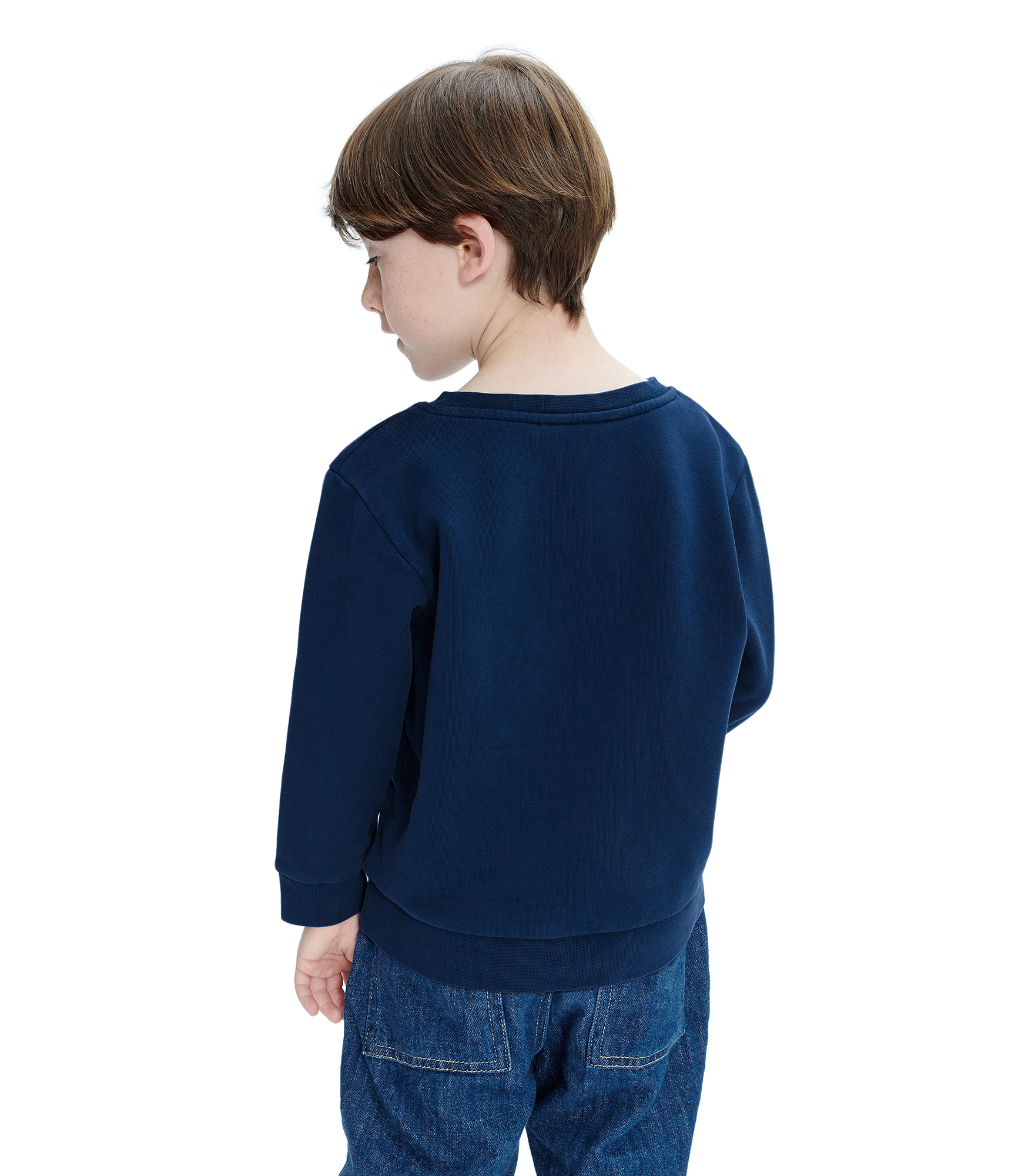 Enfant Elie Tie & Die sweatshirt Indigo | A.P.C. Enfant Elie Tie & Die sweatshirt Indigo | A.P.C.