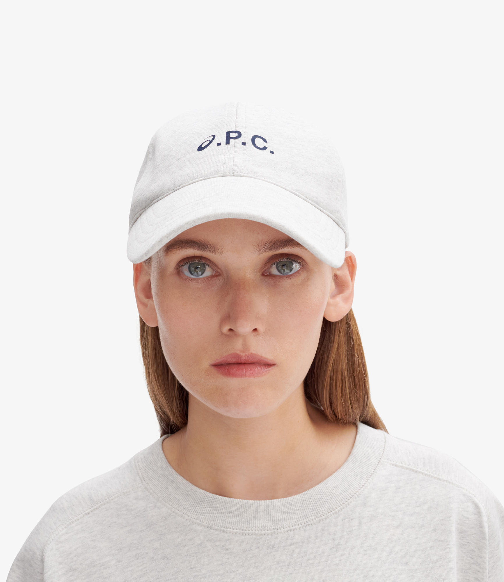 【ご予約品】 heather Pale cap baseball Asics Charlie grey A.P.C. | 帽子