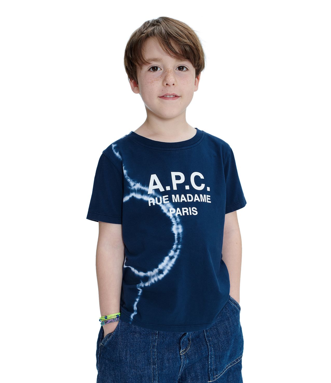 T-Shirt Kind Eden Tie & Die INDIGO APC