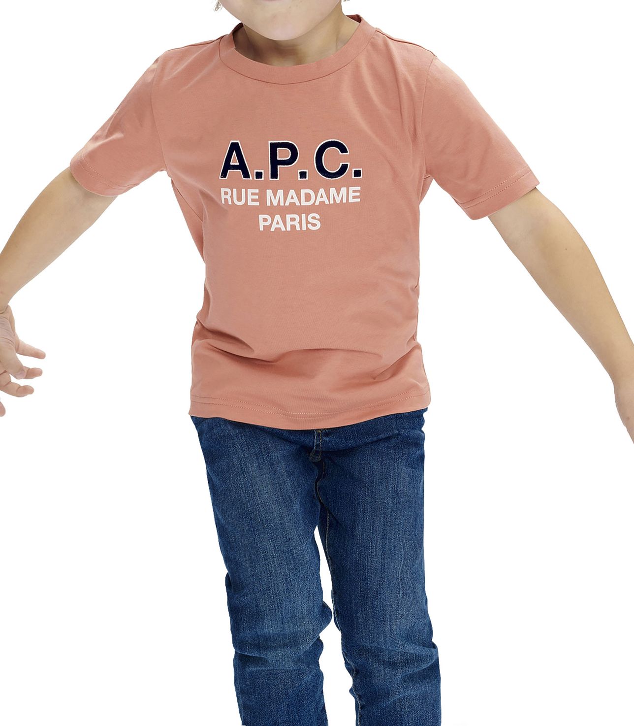 Garden T-shirt POWDER PINK APC