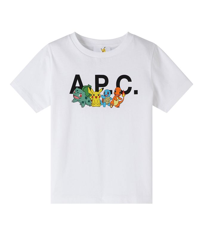 kids pokémon t-shirt white