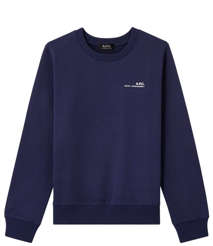 sweatshirt item f dark navy