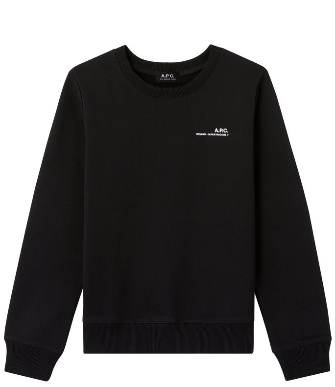 sweatshirt item f schwarz