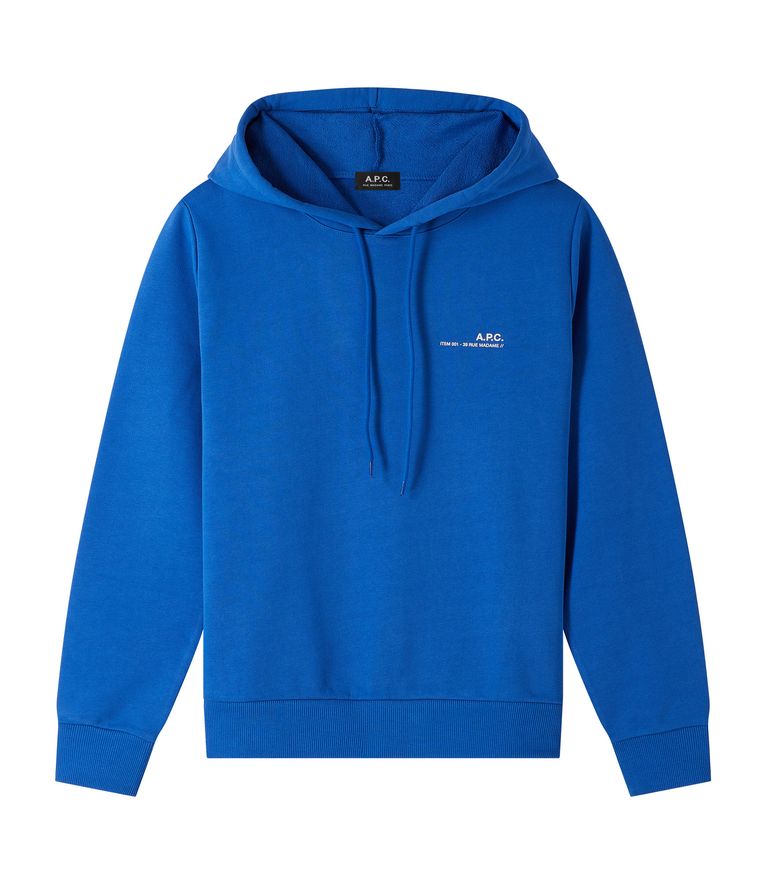Item hoodie F ROYAL BLUE