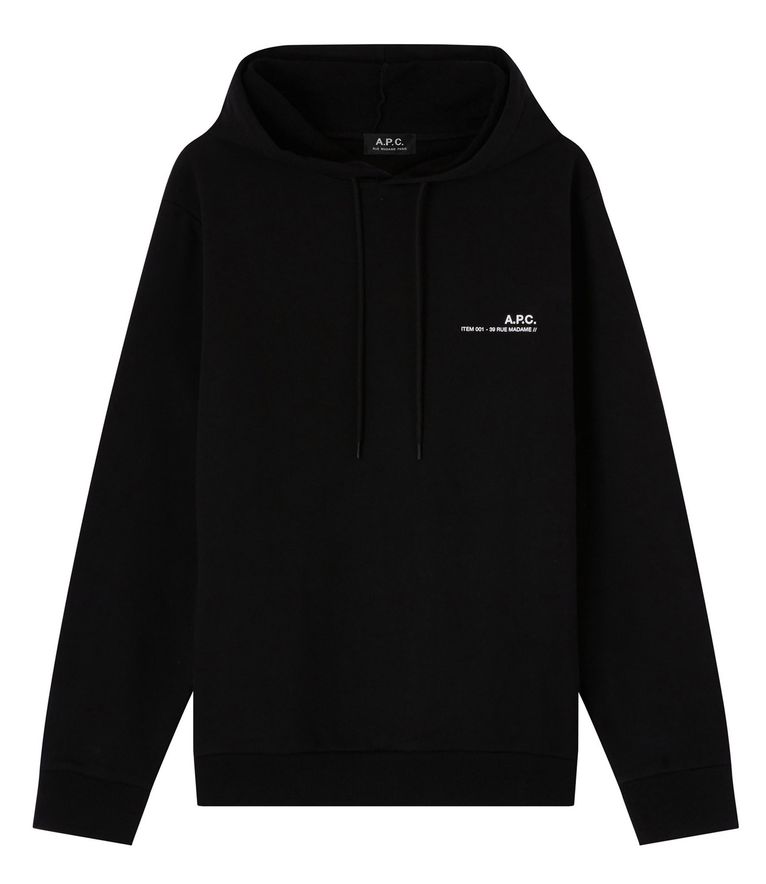 Item H hoodie BLACK