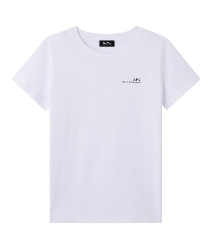 t-shirt item f blanc