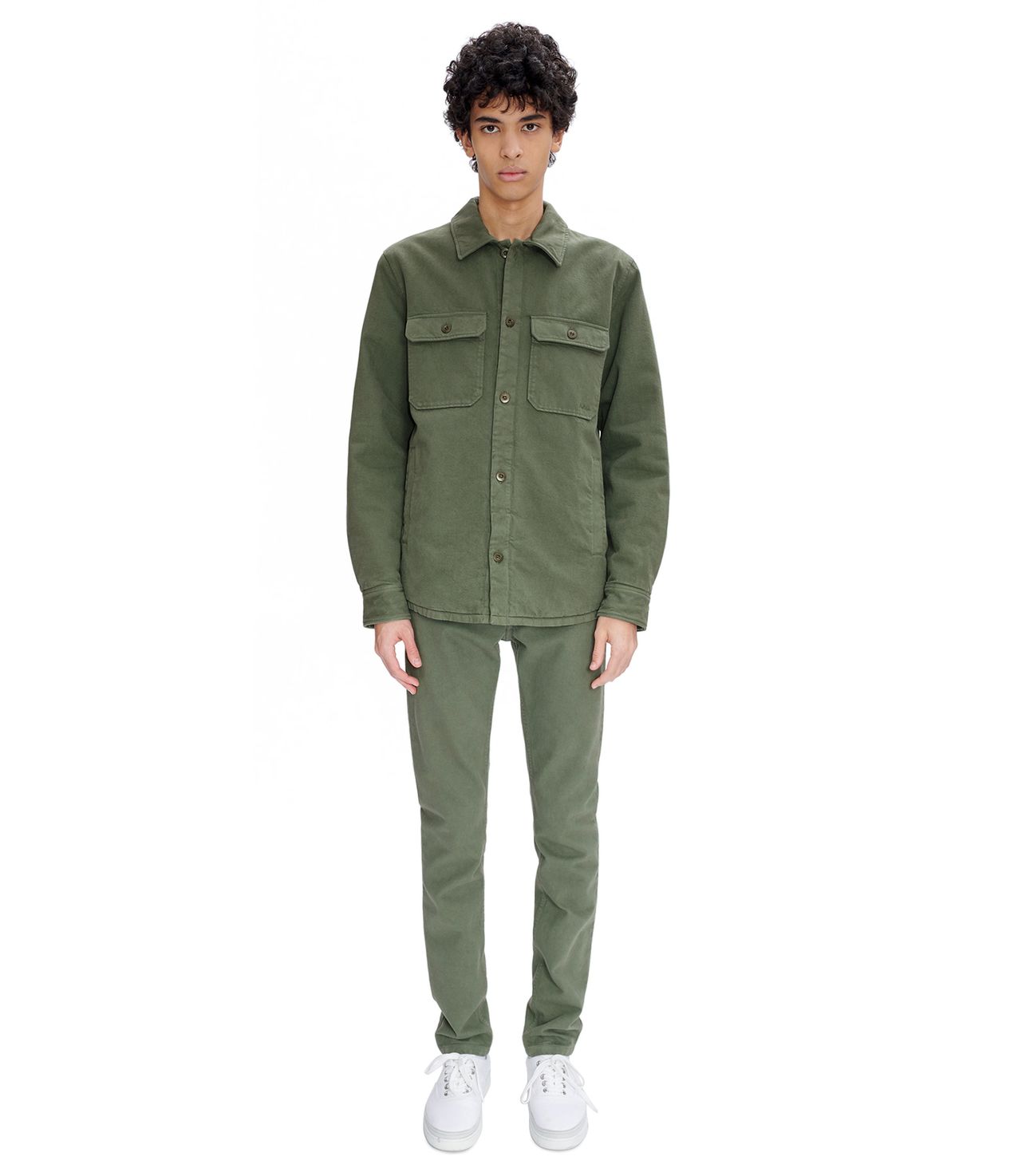 Alessio jacket FOREST GREEN APC