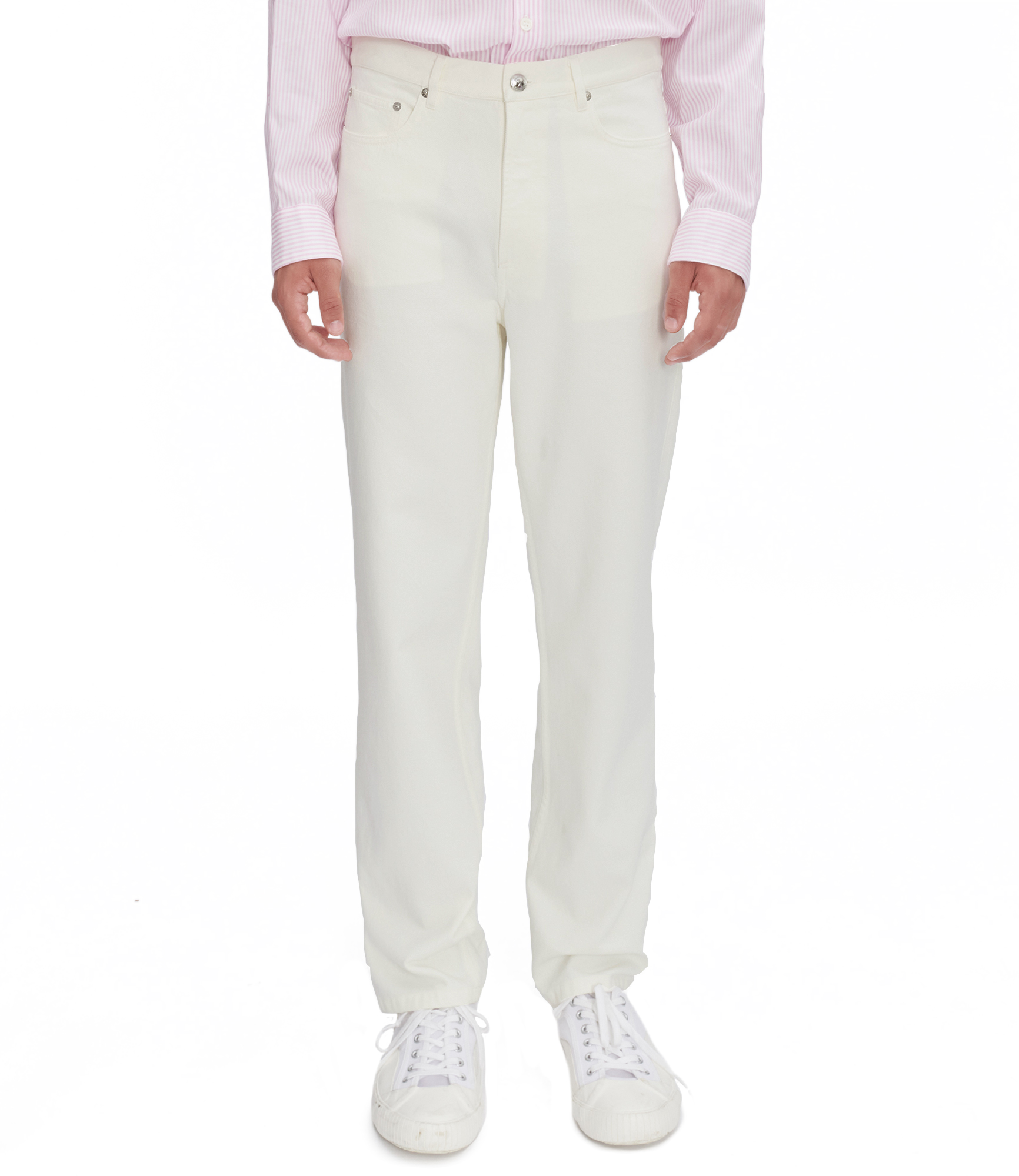 人気ブランド 海外通販 - 国内入手困難 Off jeans Martin white A.P.C. | パンツ