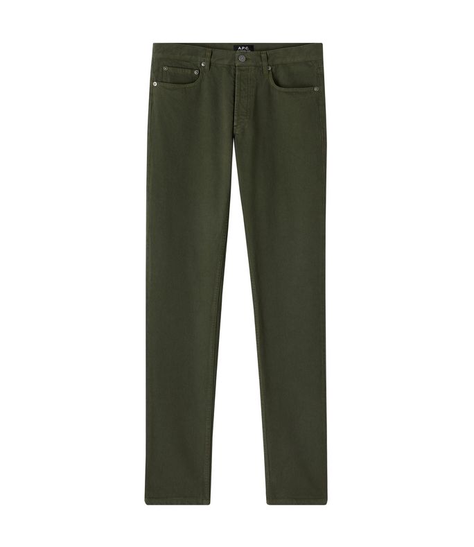 petit new standard jeans green