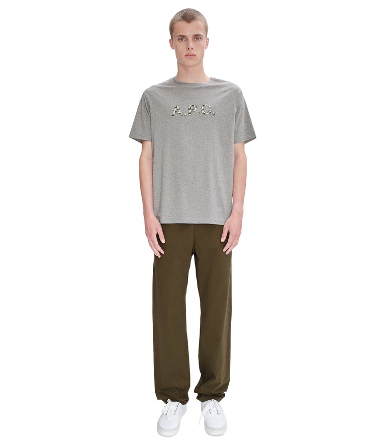 T-Shirt Willow GRIS CLAIR CHINé/VERT