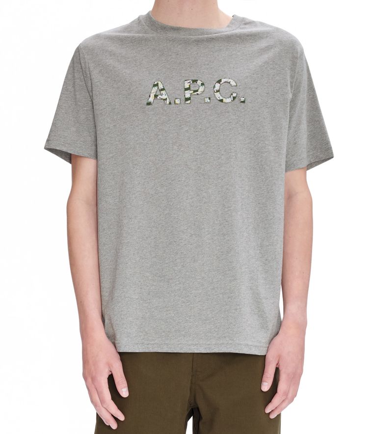 Willow T-shirt PALE HEATHER GREY/GREEN