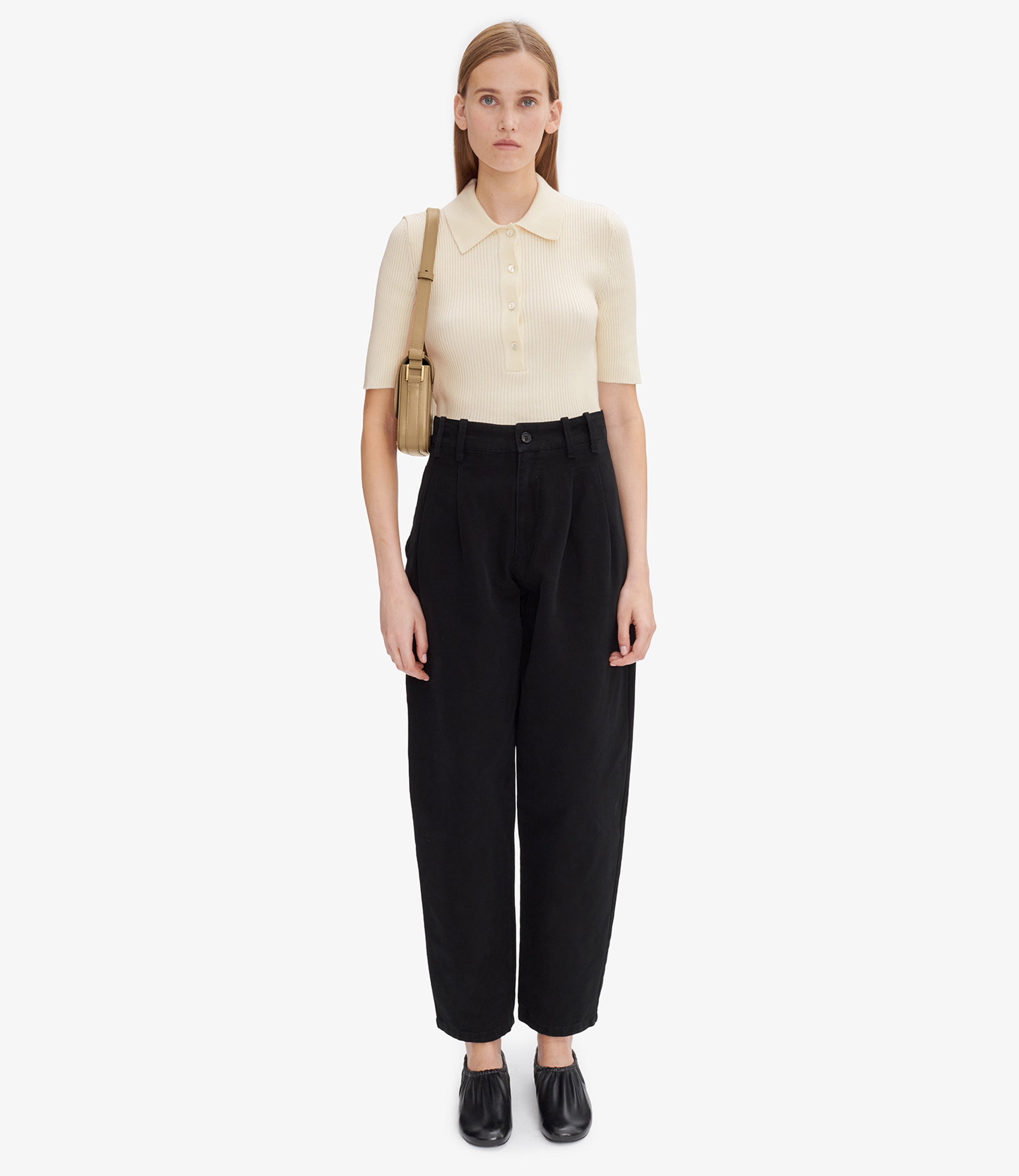 Straight trousers for women, high wasted pants | A.P.C.