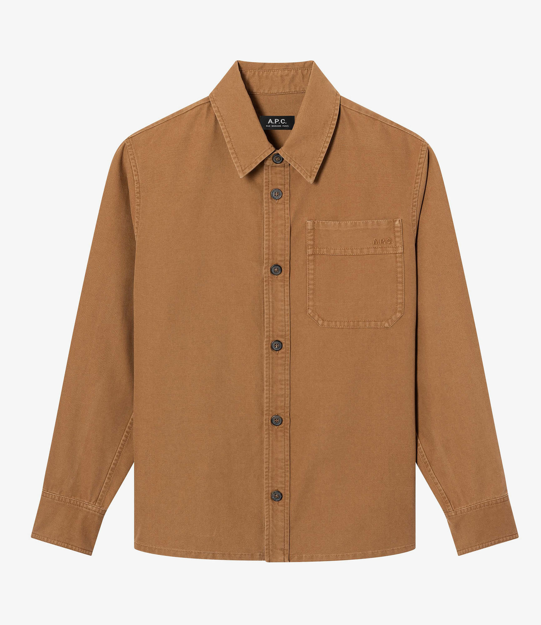 Boxy Petit VPC T-shirt Putty/red | A.P.C.