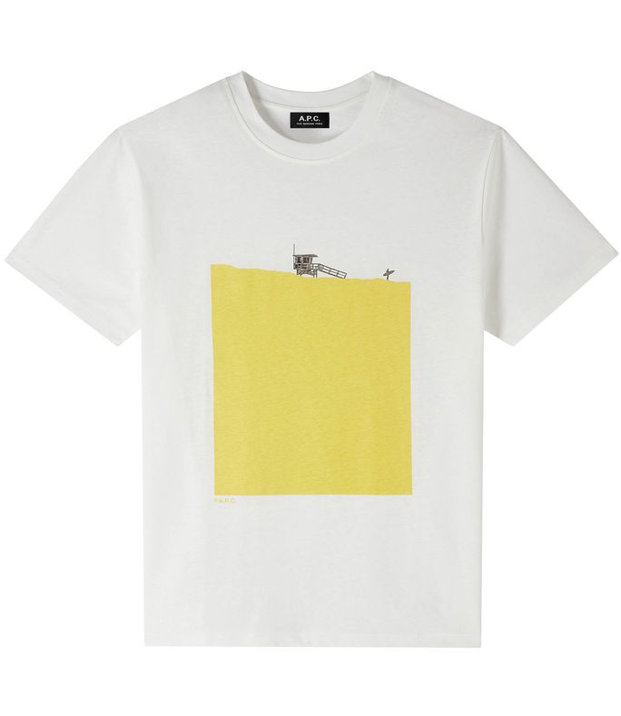 t-shirt crush jaune
