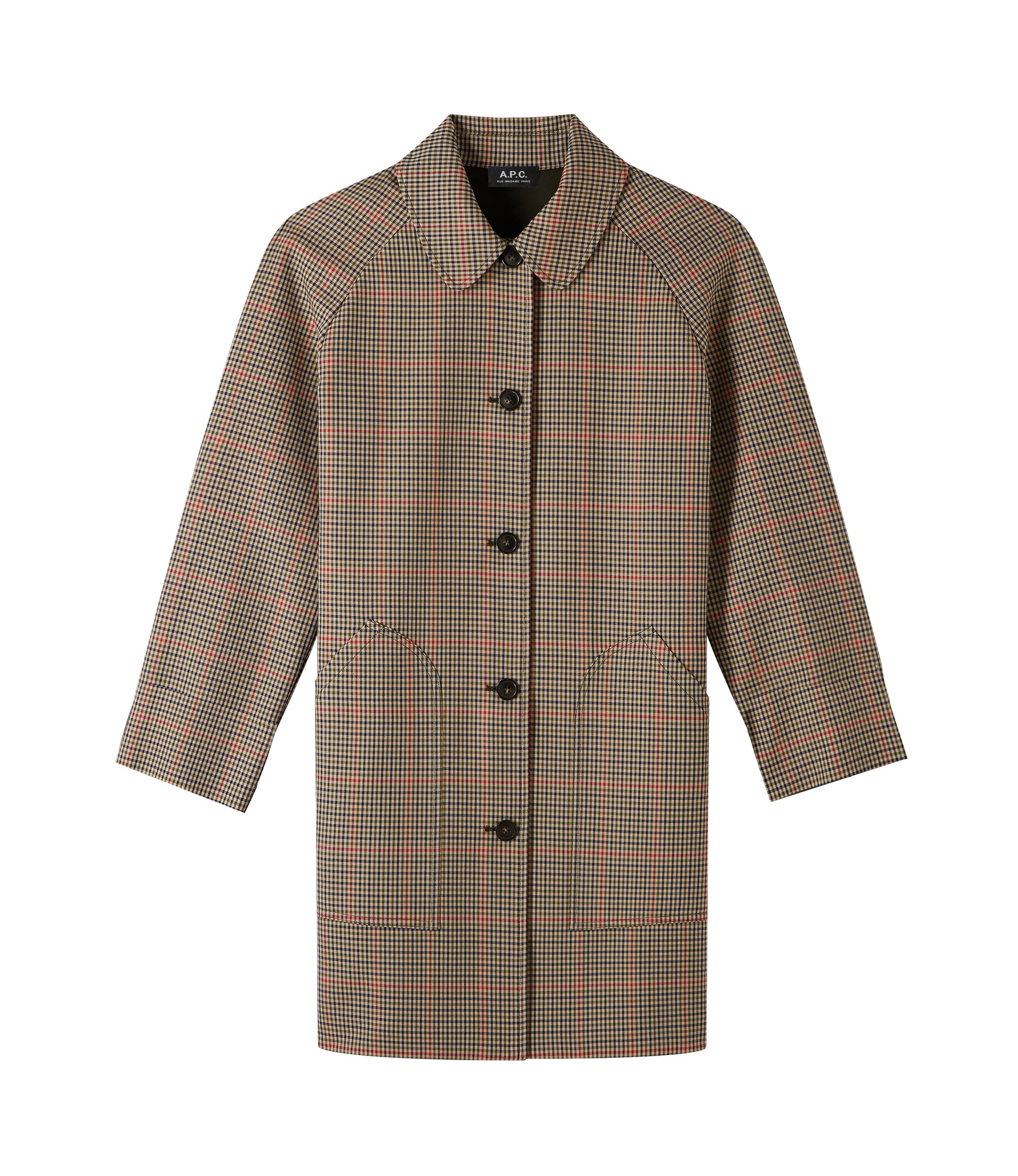 A.P.C. Navy Louanne Coat