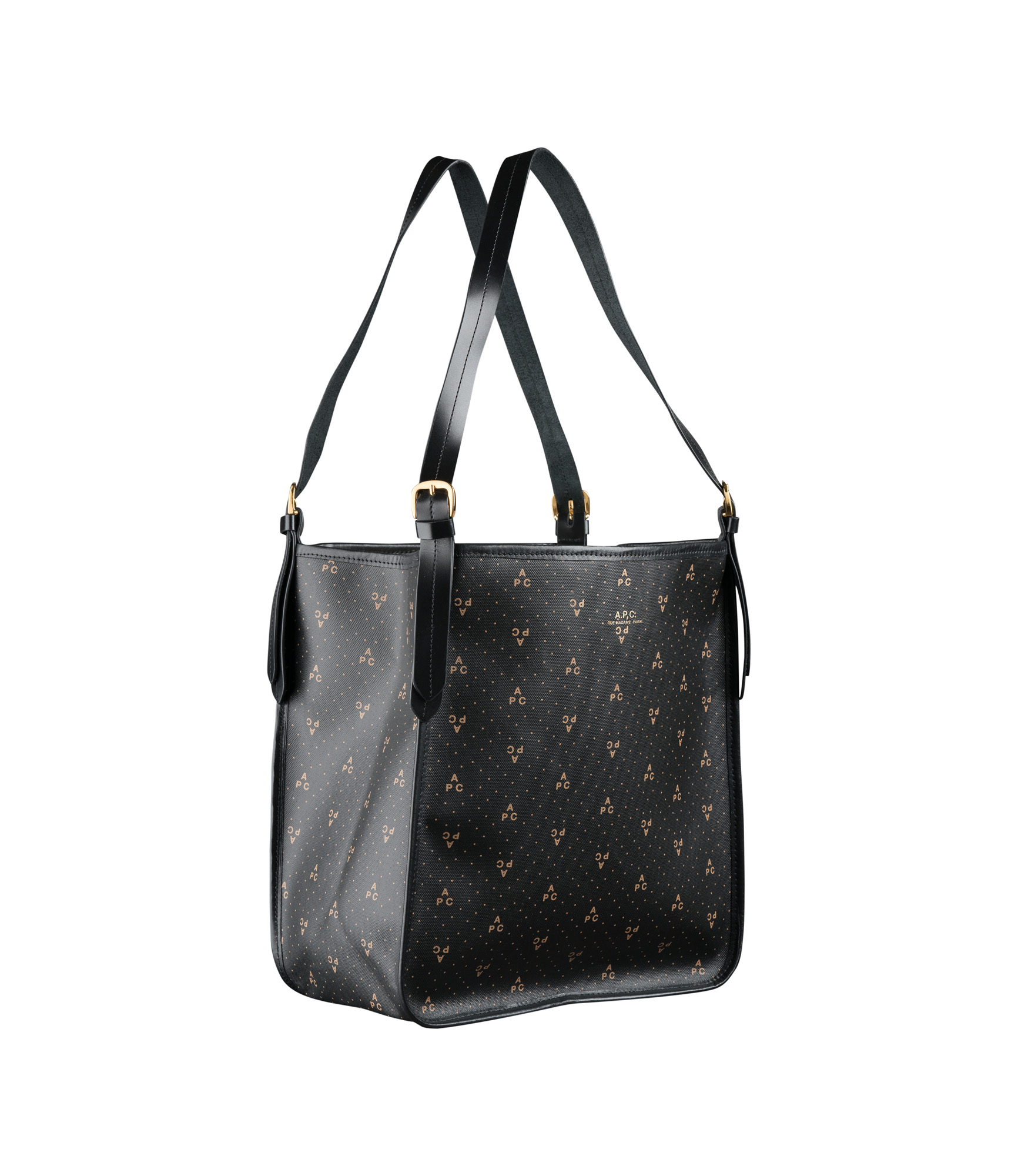 Poppy shopper tote Black | A.P.C. Poppy shopper tote Black | A.P.C.