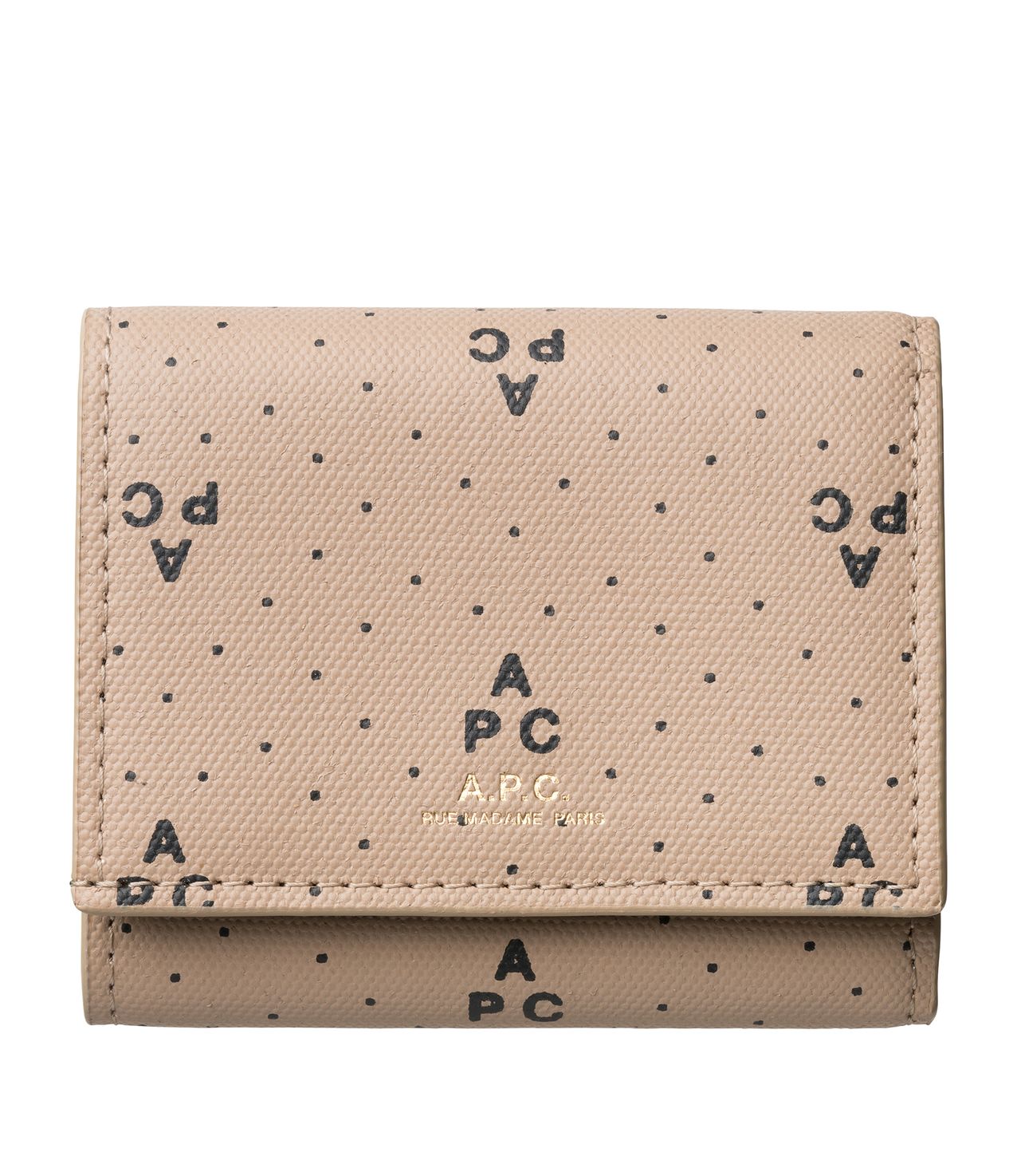 Lois Small compact wallet BEIGE APC