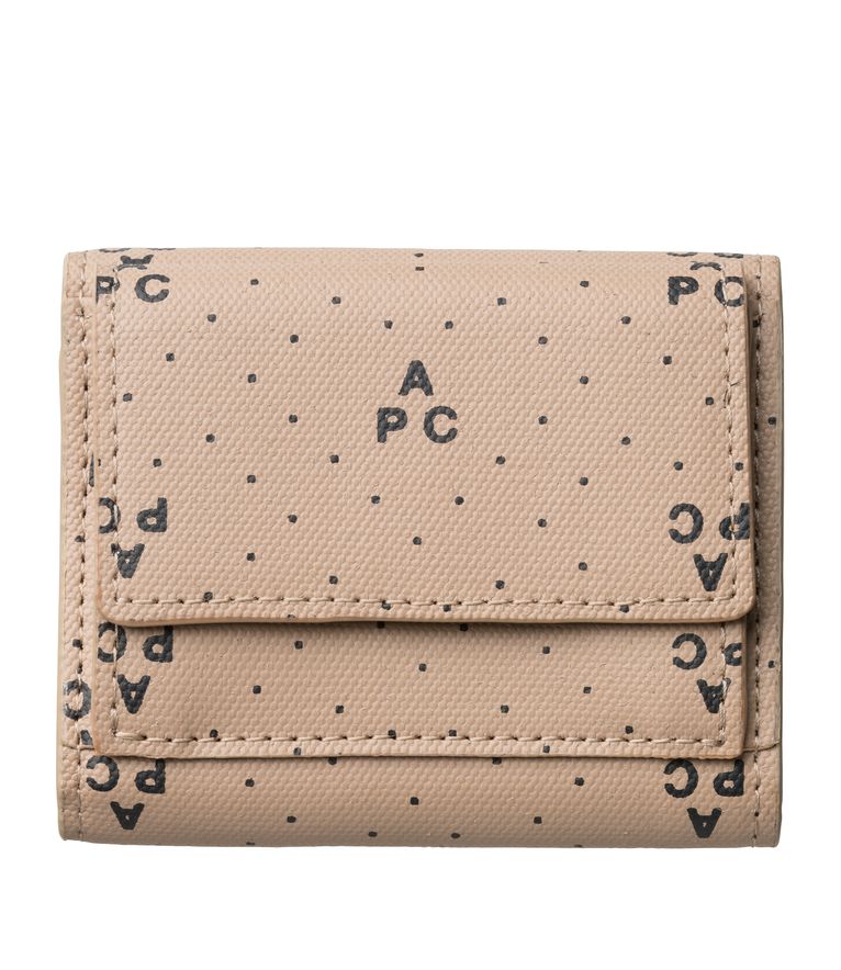 Lois Small compact wallet BEIGE