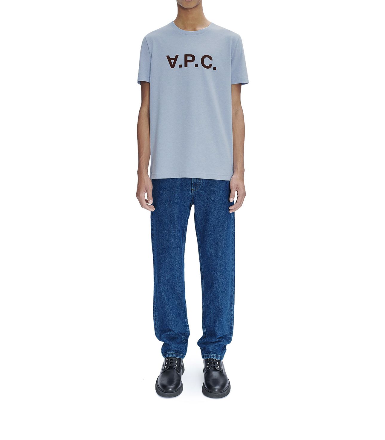 T-Shirt VPC Color H VERWASCHENES INDIGO APC