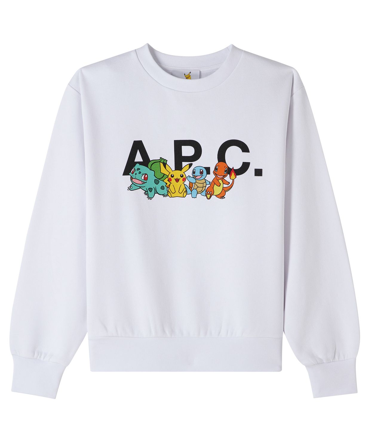 Pokémon The Crew F sweatshirt WHITE APC