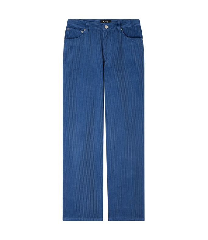 jeans elisabeth zipper blau