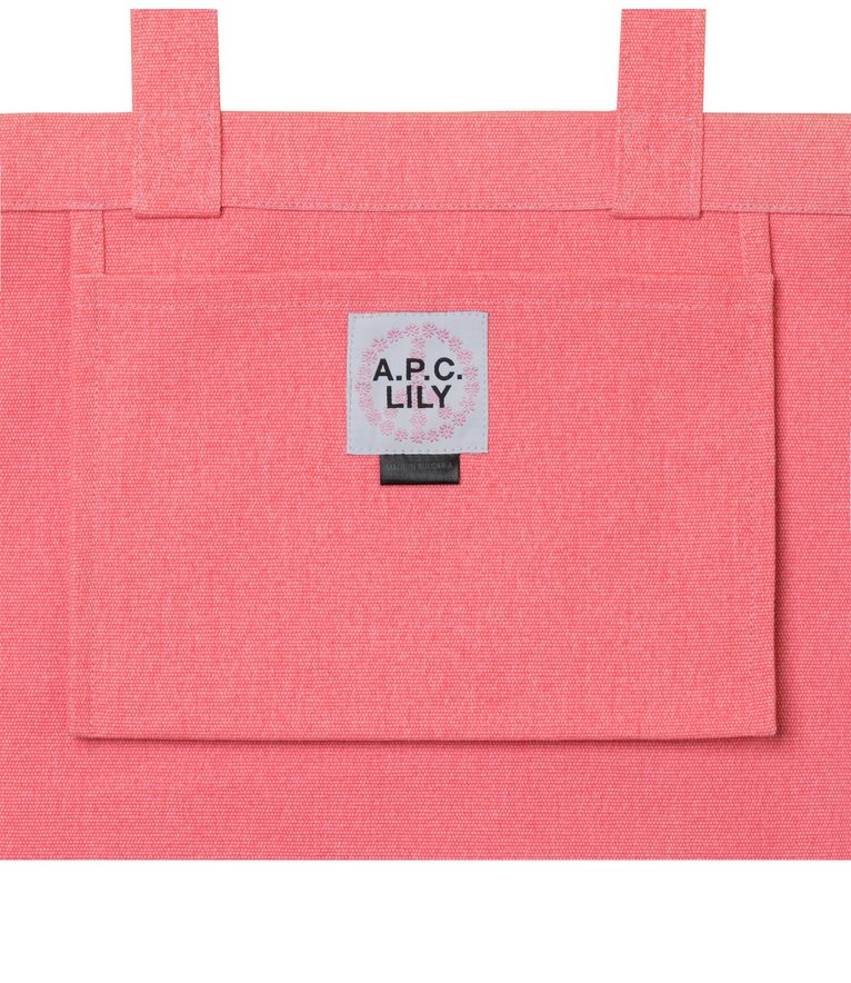 Lily tote bag NEON PINK