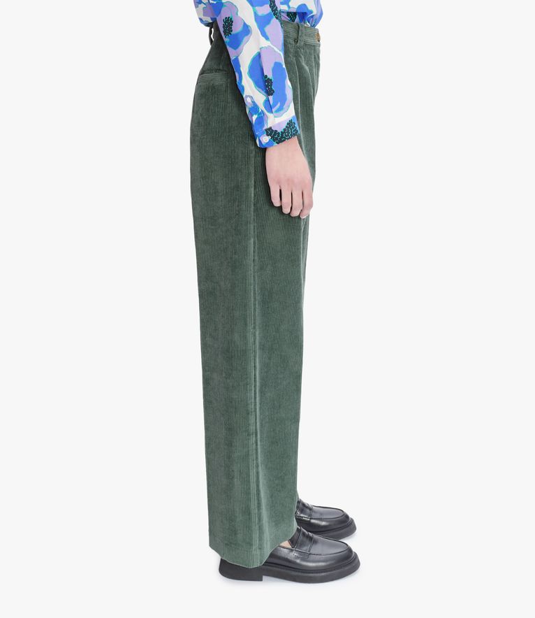 Tressie trousers ALMOND GREEN