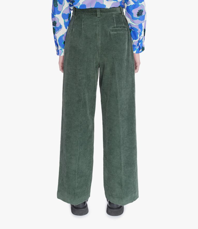 Tressie trousers ALMOND GREEN