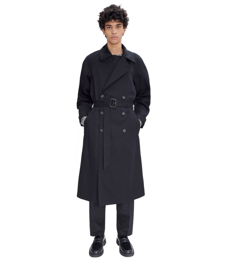 Lou trench coat BLACK