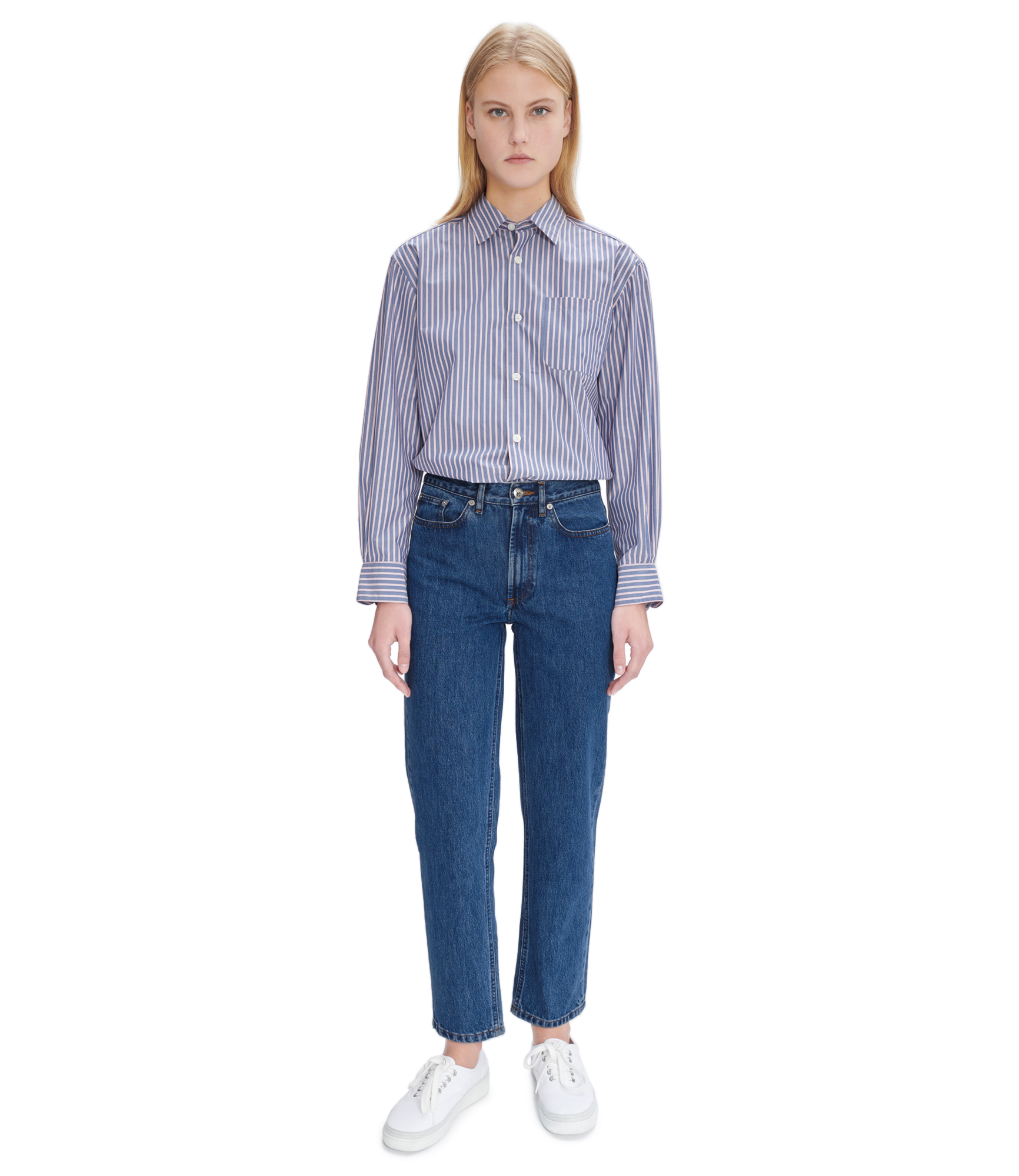 Shirt A.P.C. Woman color Blue