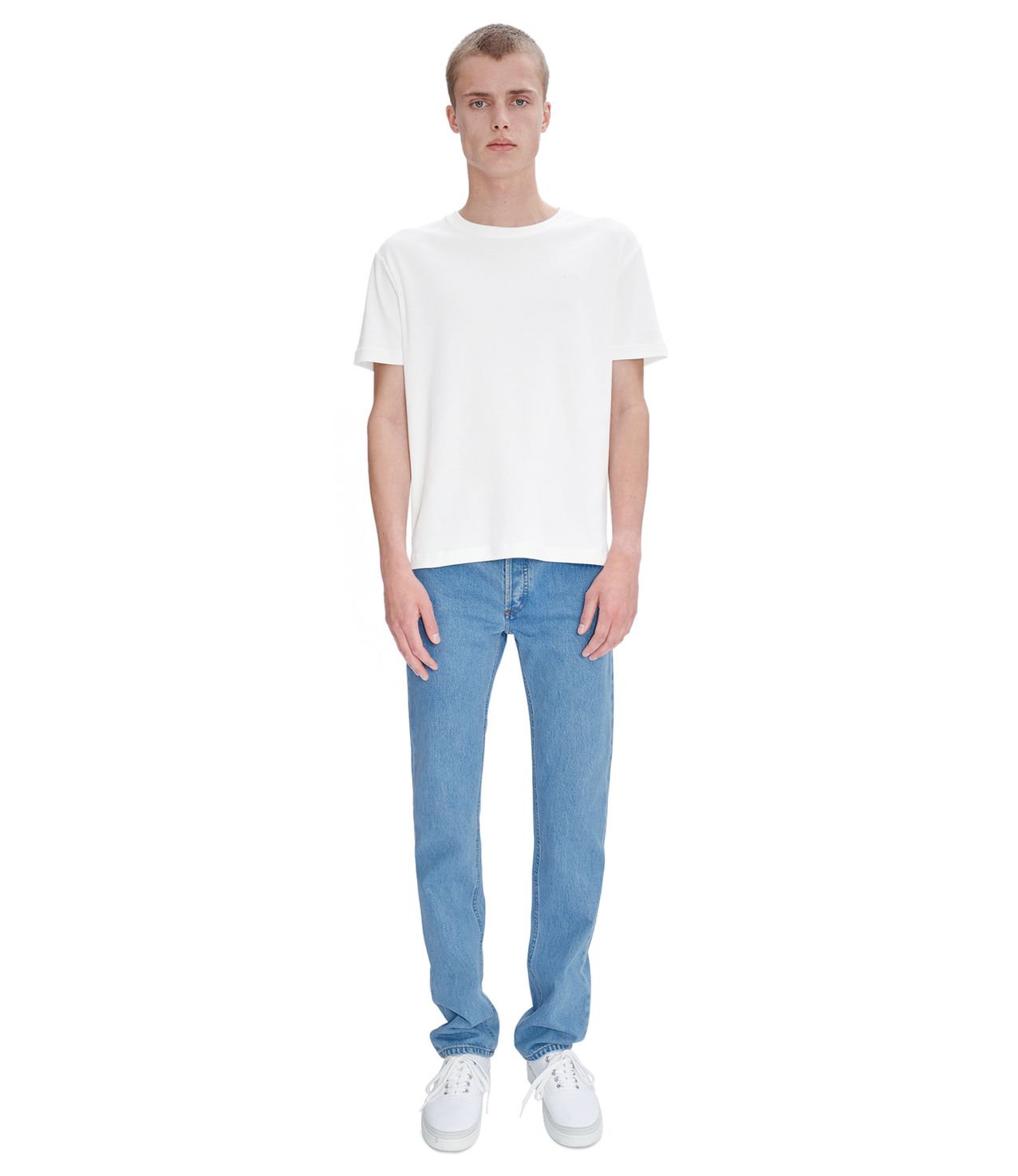 Petit New Standard jeans PALE BLUE APC
