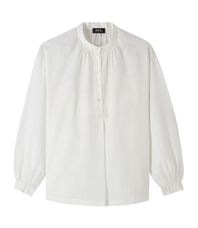 blouse sofia blanc casse