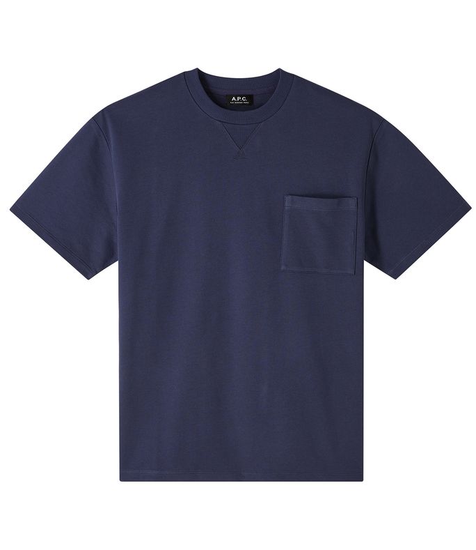 t-shirt johnny marineblau
