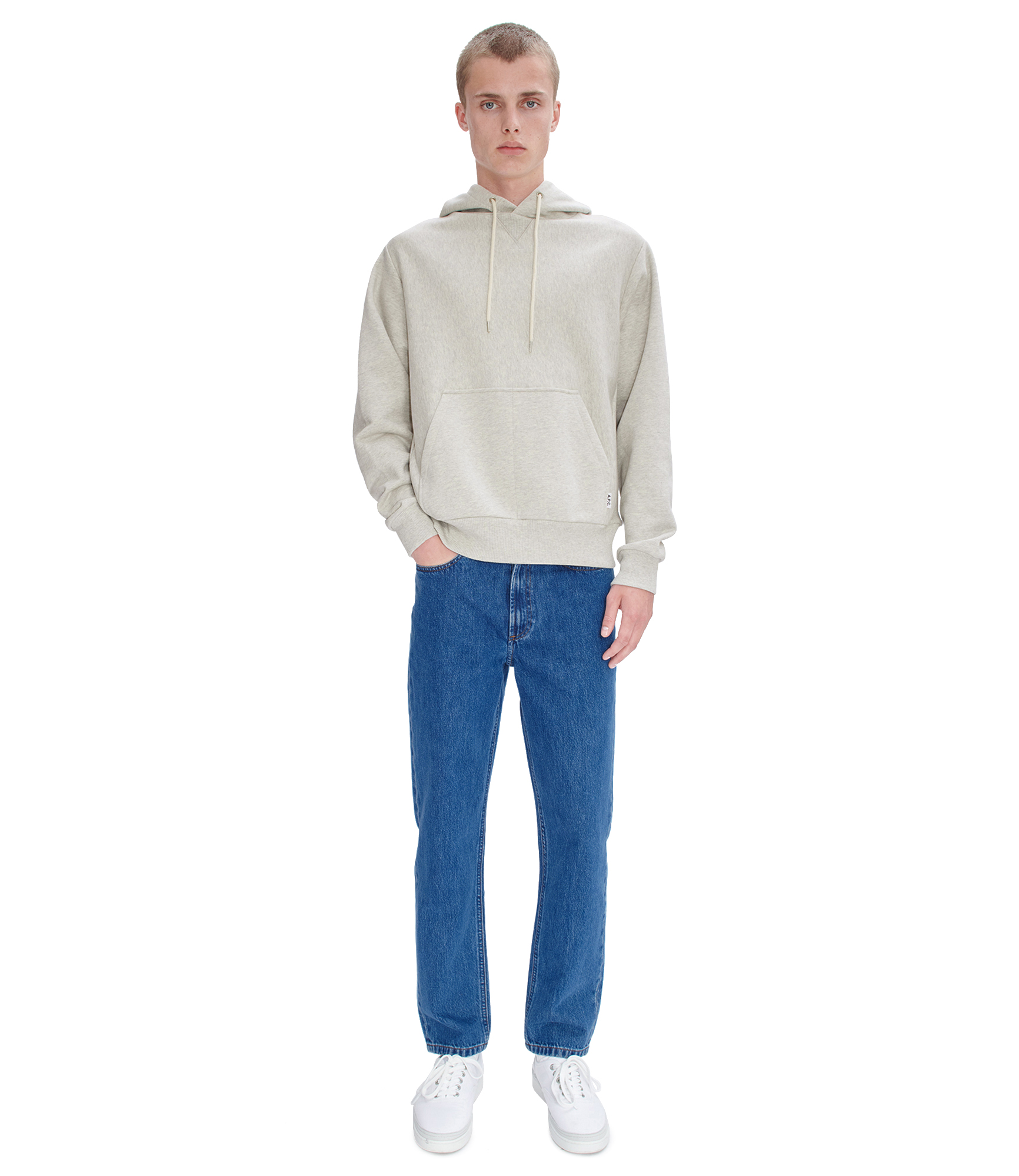 A.P.C. Blue Sunset Denim Jumpsuit