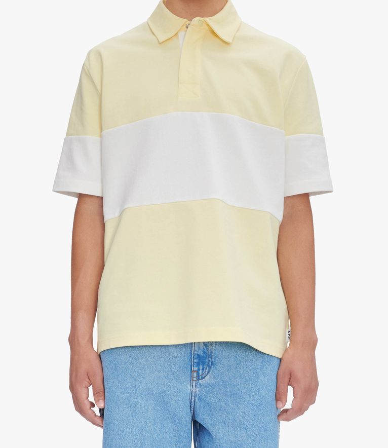 Kenneth polo shirt PALE YELLOW