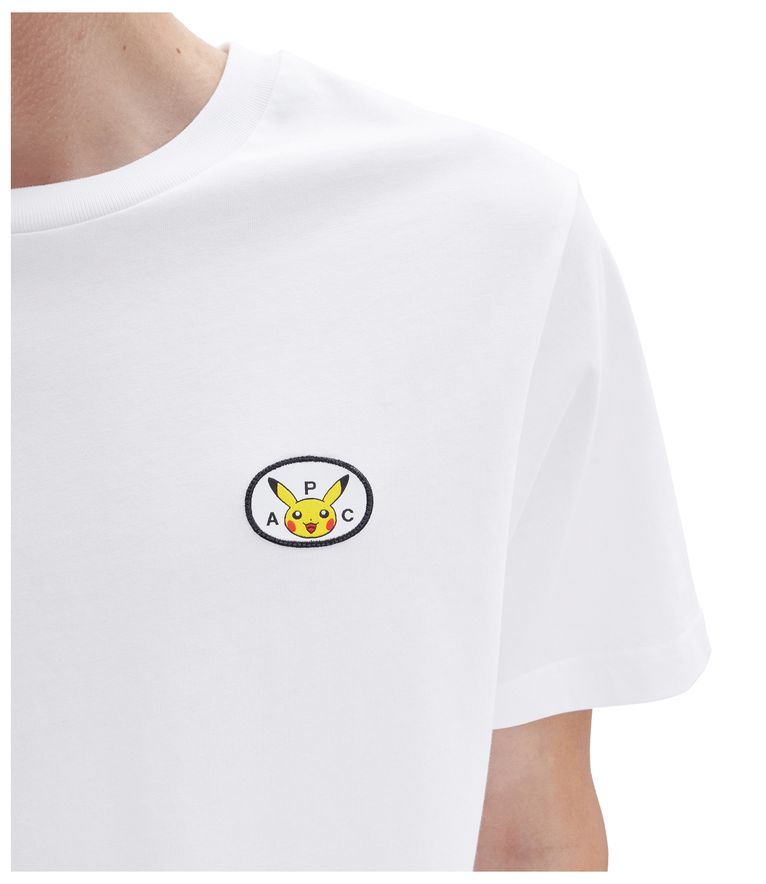 T-Shirt Patch Pokémon BLANC