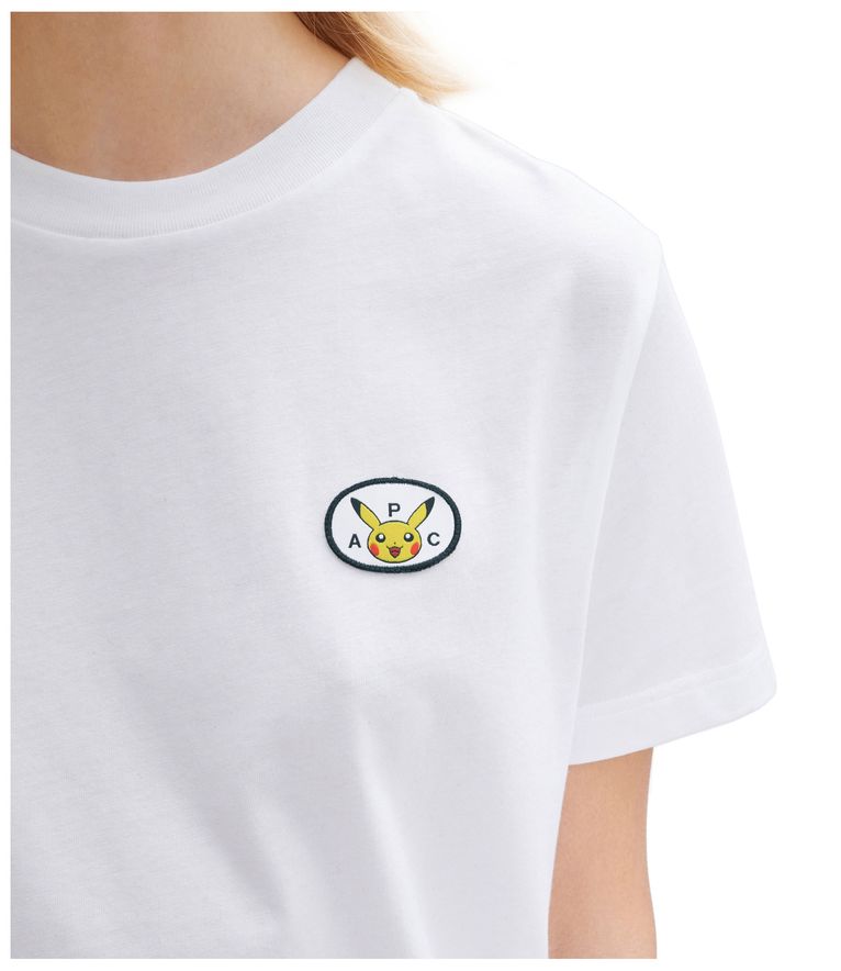 T-Shirt Patch Pokémon BLANC