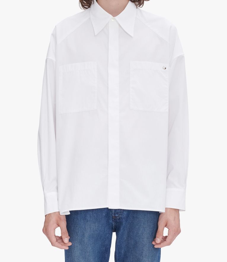 Warvol H shirt WHITE