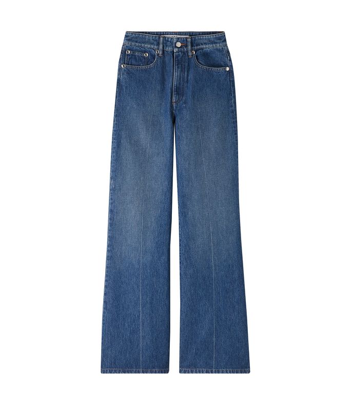 jeans clinteau verwaschenes indigo