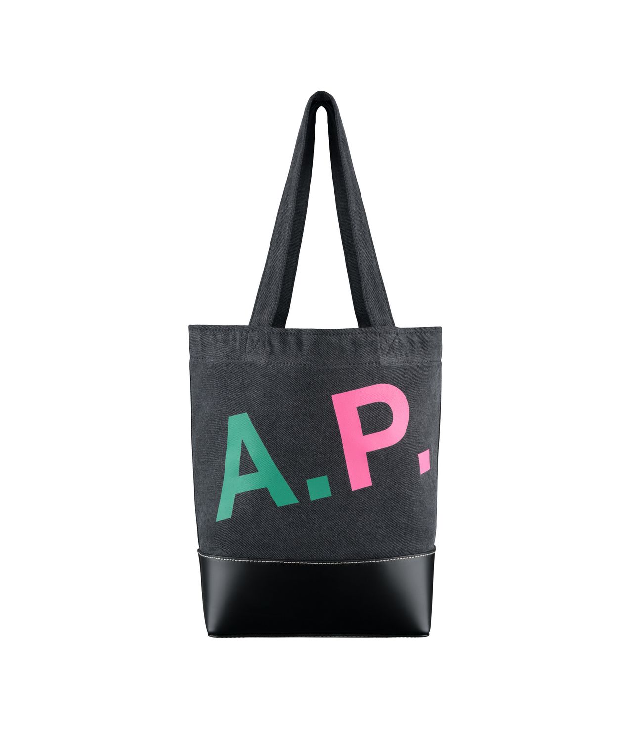 Axelle Small tote bag BLACK / MULTICOLOURED APC