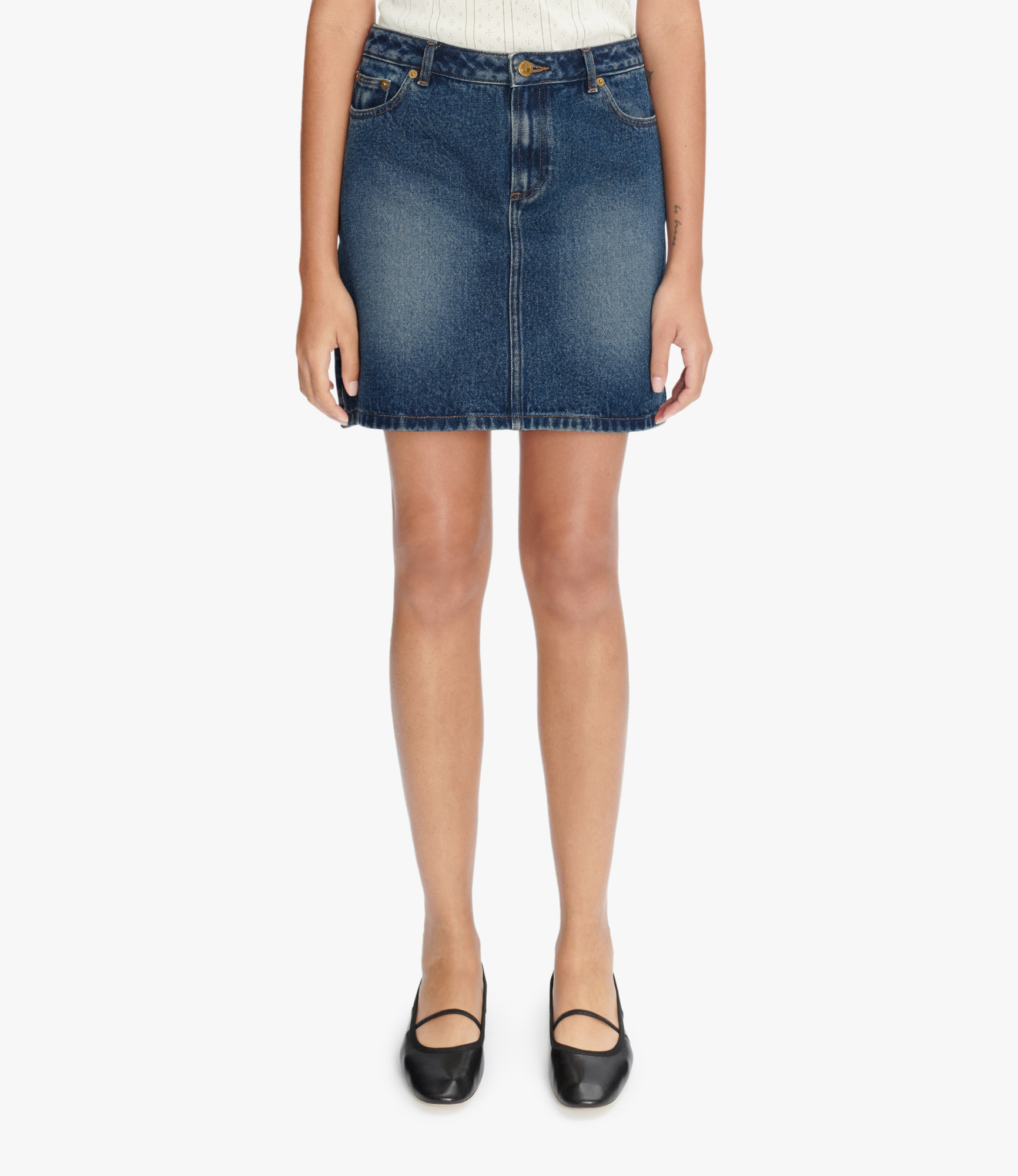 Standard skirt Stonewashed indigo | A.P.C.