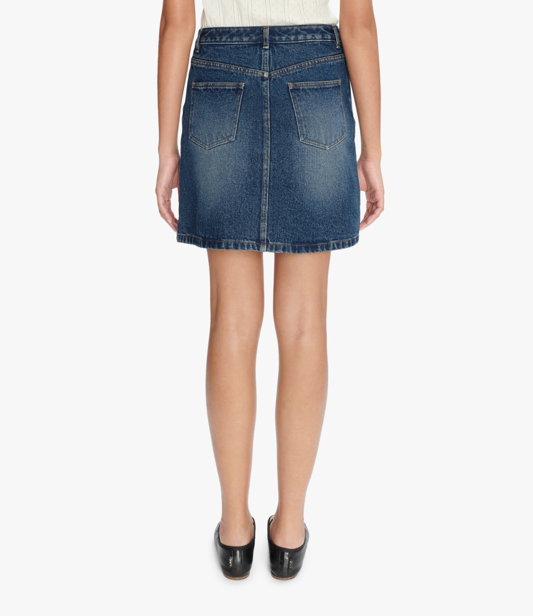 Standard skirt Stonewashed indigo | A.P.C.