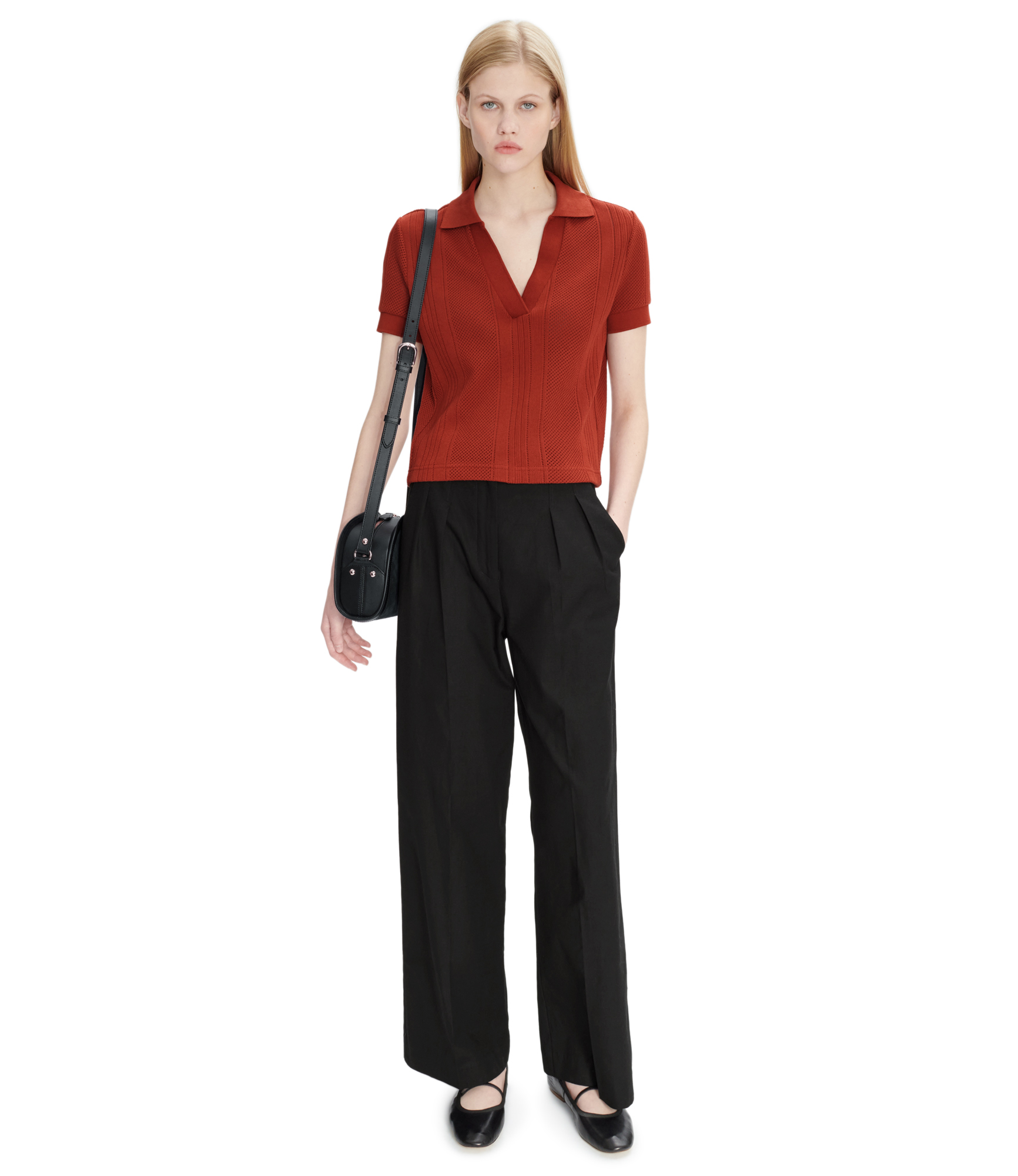 Pants A.P.C. Woman color Navy