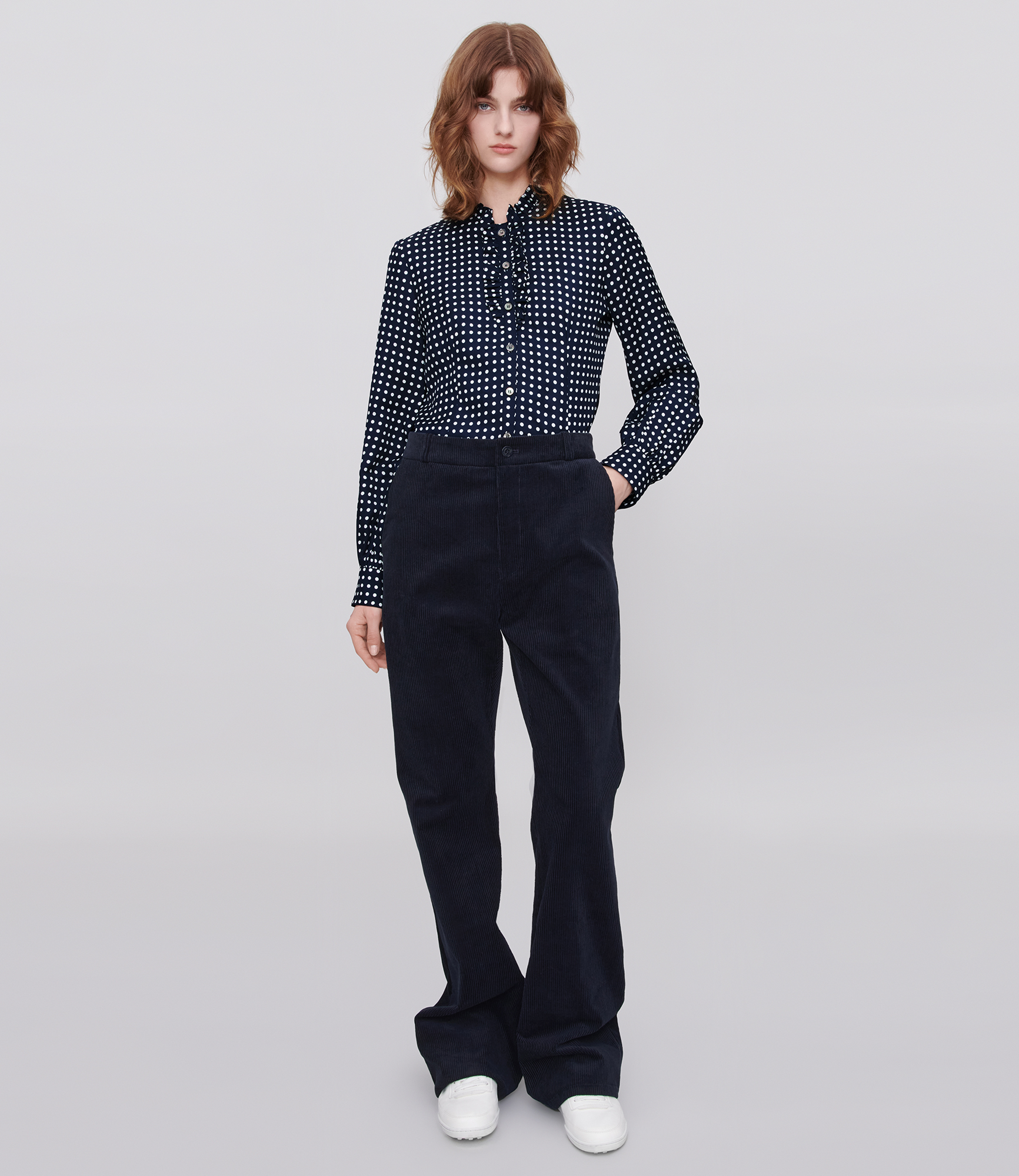 A.P.C. Straight Cotton Trousers | Black | FARFETCH