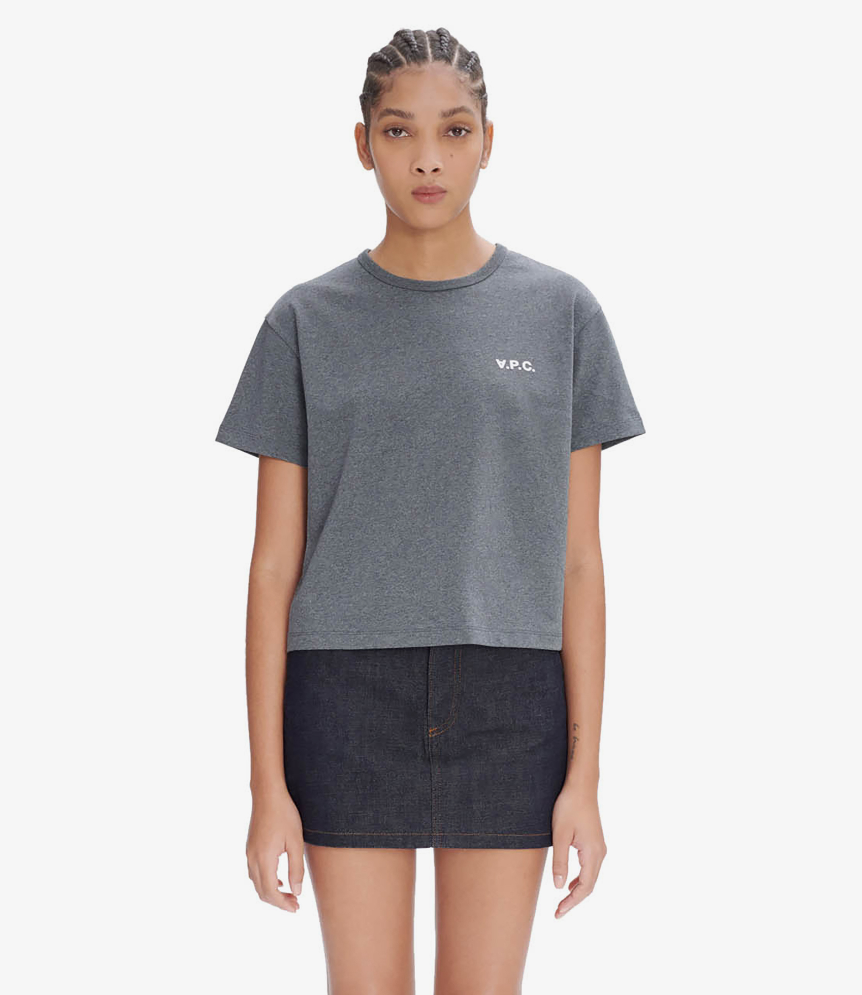 Boxy Petit VPC T-shirt | Organic jersey | A.P.C. Ready-to-Wear