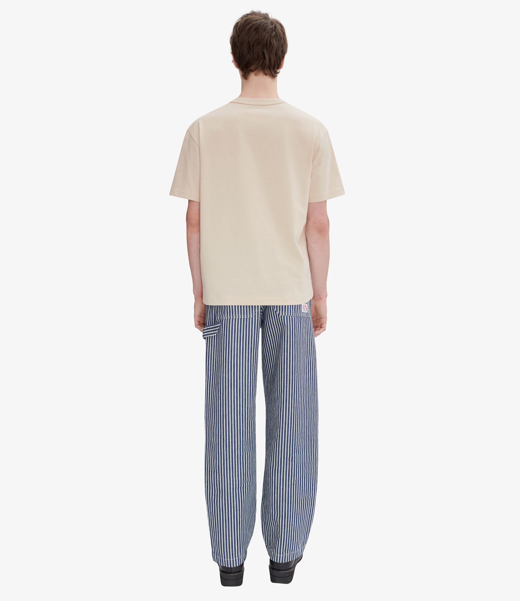 Boxy Petit VPC T-shirt Putty/red | A.P.C.