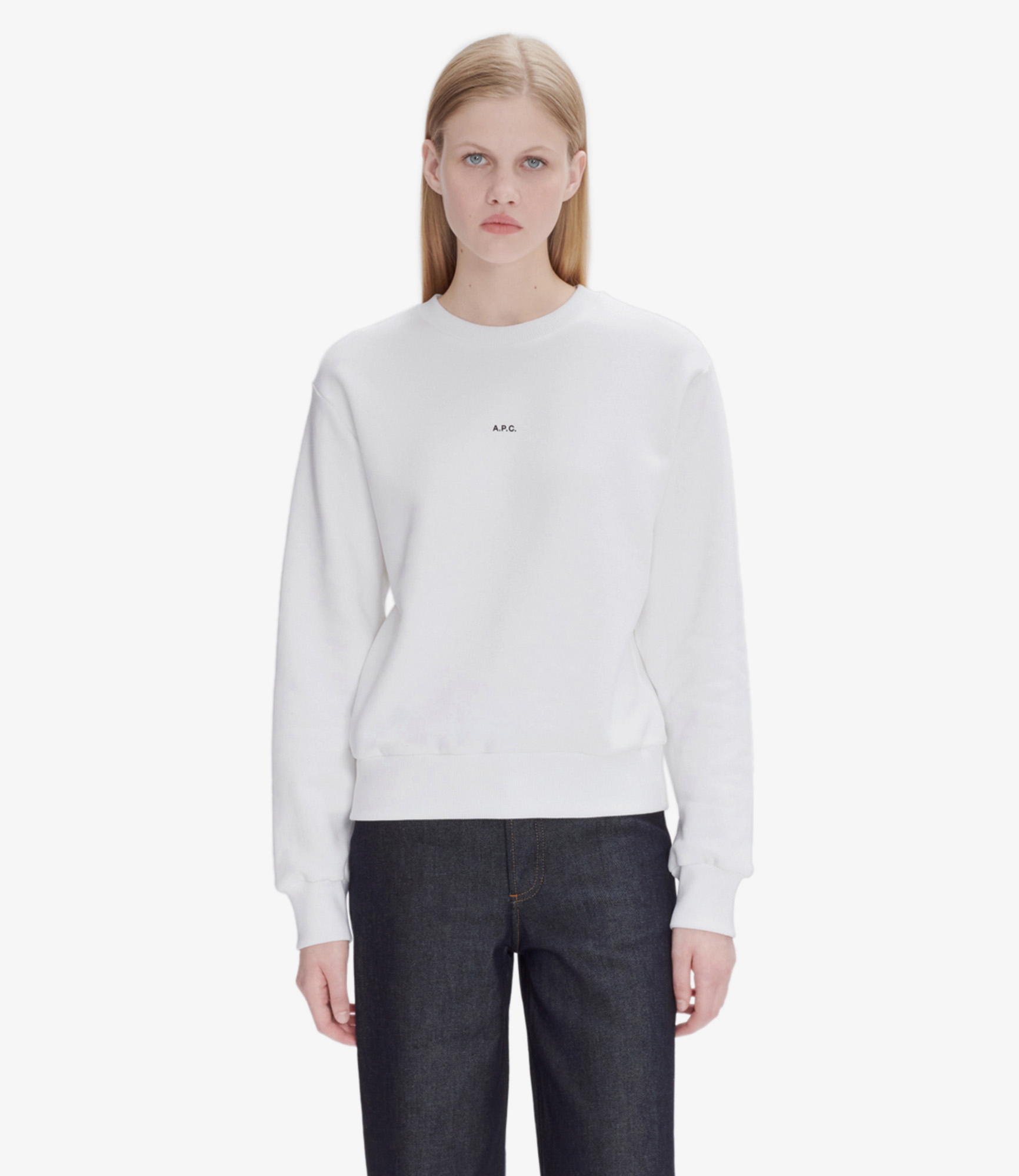 Apc boxy sweatshirt on sale